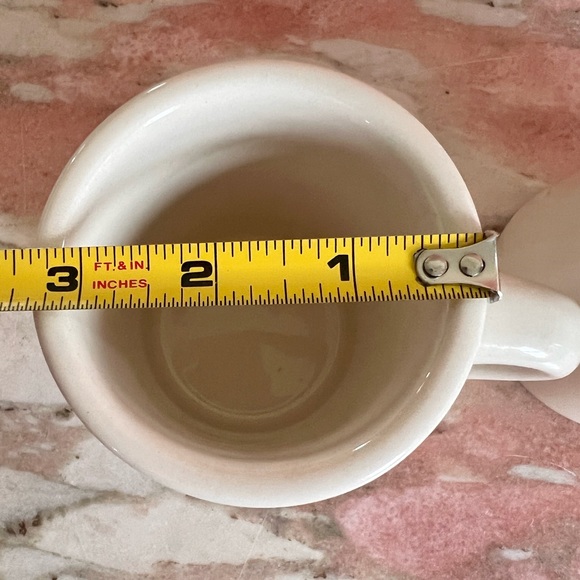 Pair of Krispy Kreme Doughnuts Mugs Heavy Restaurant Ware Cups Retro Vintage - Picture 5 of 7